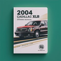 2004 Cadillac XLR Owners Owner's Manual PDF