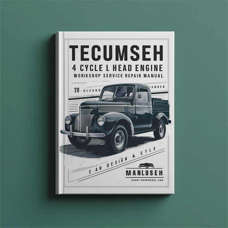 Continental L Head Tecumseh 4 Cycle Engine Service Repair Workshop Manual PDF