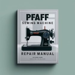 Pfaff Sewing Machine Service Repair Workshop Manual PDF