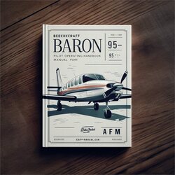 Beechcraft Baron 95-B55 Pilot Operating POH AFM Service Repair Workshop Manual PDF