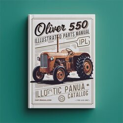 Oliver 550 Tractor Parts Illustrated IPL IPC Catalog PDF