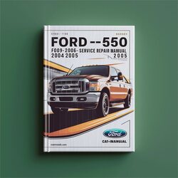 1999-2006 Bedford Ford F250-550 Service Repair Workshop Manual PDF