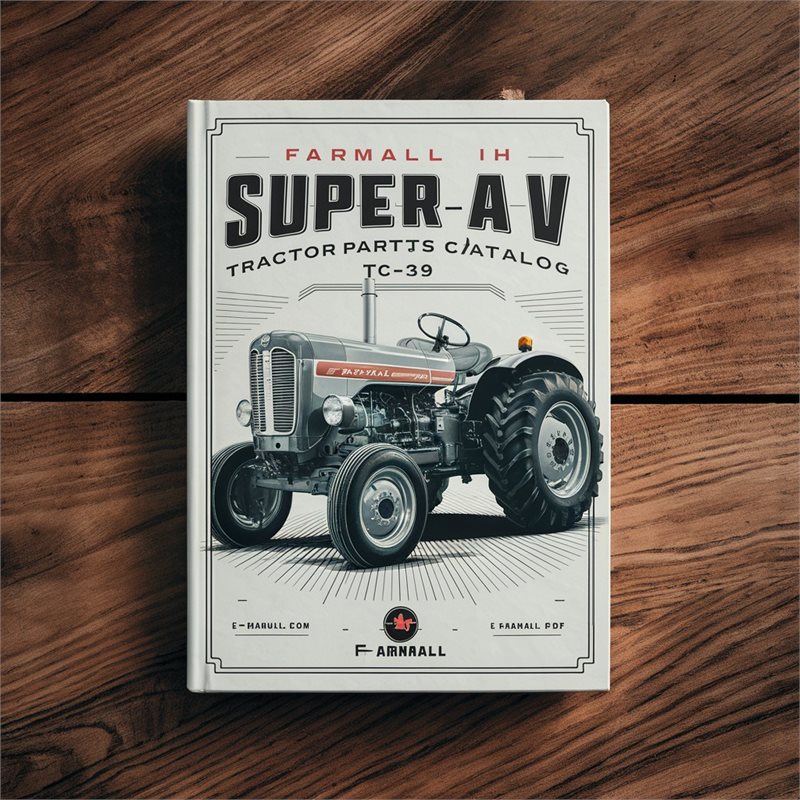 Farmall IH Super AV Tractor TC-39 Parts Catalog PDF