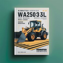Komatsu WA250-3L Shop Wheel Loader Book Service Repair Workshop Manual PDF