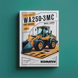 Komatsu WA250-3MC Shop Wheel Loader Book Service Repair Workshop Manual PDF