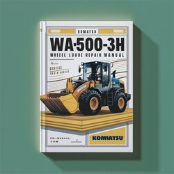 Komatsu WA500-3H Wheel Loader Service Repair Workshop Manual PDF
