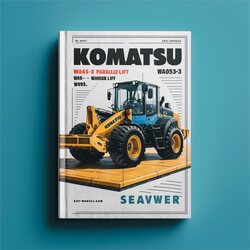 Komatsu WA65-3 Parallel Lift WA75-3 WA85-3 WA90-3 WA95-3 Wheel Loader Service Repair Workshop Manual PDF