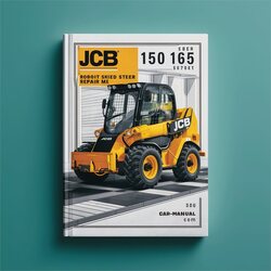 JCB 150 165 HF Robot Skid Steer Service Repair Workshop Manual PDF