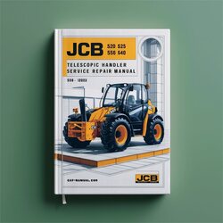 JCB 520 525 530 540 Telescopic Handler Service Repair Workshop Manual PDF