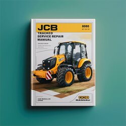 JCB 8080 Tracked Excavator Service Repair Workshop Manual PDF