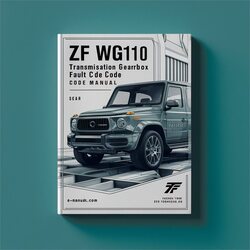 ZF WG110 Transmission Gearbox Fault Code Service Repair Workshop Manual PDF