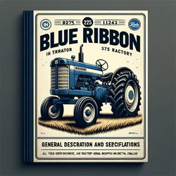 Blue Ribbon IH B275 Tractor General Description GSS1243 Service Repair Workshop Manual PDF