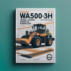 Komatsu WA500-3H Wheel Loader -wa500h20051 Up Service Repair Workshop Manual PDF