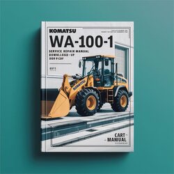 Komatsu WA100-1 Wheel Loader -10001 Up Service Repair Workshop Manual PDF