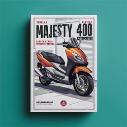 2005-2007 Yamaha Majesty 400 YP400 Service Repair Workshop Manual PDF