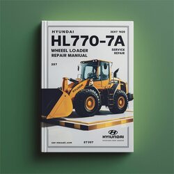 Hyundai HL770-7A Wheel Loader Service Repair Workshop Manual PDF