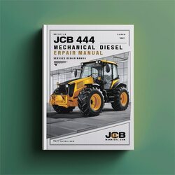JCB 444 Mechanical Diesel Engine Service Repair Workshop Manual PDF