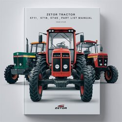 Zetor Tractor 5711 5718 5745 5748 Parts Catalog PDF