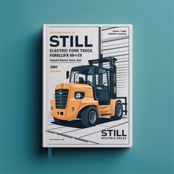 Still Electric Fork Truck Forklift R60-20 R60-25 Illustrated Master (ident-nr.148802 R6012 R6013) List Ident R6013 Parts Catalog PDF
