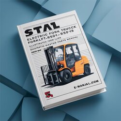 Still Electric Fork Truck Forklift R50-10 R50-12 R50-15 R50-16 Illustrated Master List Parts Catalog PDF