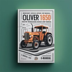 Oliver 1650 1655 Tractor Shop -improved Service Repair Workshop Manual PDF