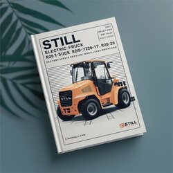 Still Electric Fork Truck R20-15 R20-16 R20-17 R20-20 Service Repair Workshop Manual PDF