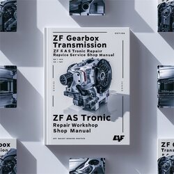 ZF Gearbox Transmission AS Tronic Shop Service Repair Workshop Manual PDF
