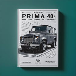 Potterton Prima 40B Gcno.41 605 95 Installation Servicing Service Repair Workshop Manual PDF