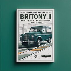 Chaffoteaux Corvec Britony II Installation Servicing Service Repair Workshop Manual PDF