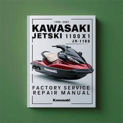 1996-2002 Kawasaki Jetski 1100ZXI JH1100 Service Repair Workshop Manual PDF