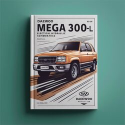 Daewoo Mega 300-LLL Electical Hydraulic Service Repair Workshop Manual PDF