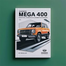 Daewoo Mega 400-LLL Electical Hydraulic Service Repair Workshop Manual PDF