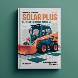 Daewoo Doosan Solar 470 Plus Skid Steer Service Repair Workshop Manual PDF