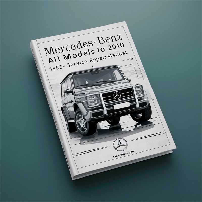 1985-2010 Mercedes Benz All Models Service Repair Workshop Manual PDF
