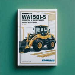Komatsu Wa150l-5 Wheel Loader Operation (s/n: 65001 Up) Service Repair Workshop Manual PDF