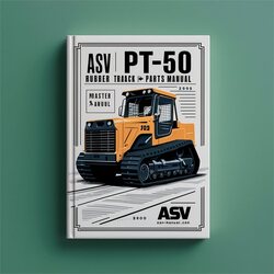 ASV PT-50 Rubber Track Loader Master Parts Catalog PDF