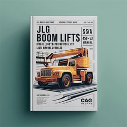 JLG Boom Lifts 450A 450AJ Series II Global Illustrated Master List Parts Catalog PDF