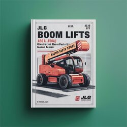 JLG Boom Lifts 450A 450AJ Ansi Illustrated Master (p/n 3120750) Parts Catalog PDF