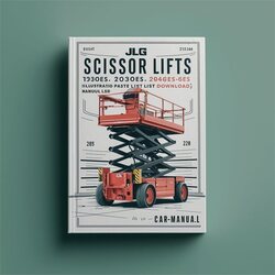 JLG Scissor Lifts 1930ES 2030ES 2630ES 2646ES 3246ES Global Illustrated Master (p/n 3121248) Parts Catalog PDF