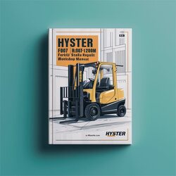2000-2012 Hyster F007 (h8. .00xm Europe) Forklift H8.00 12.00XM Europe Service Repair Workshop Manual PDF