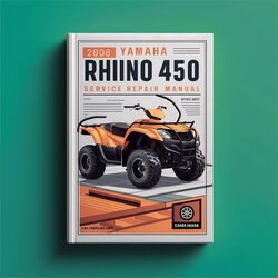 2008 Yamaha Rhino 450 ATV Service Repair Workshop Manual PDF