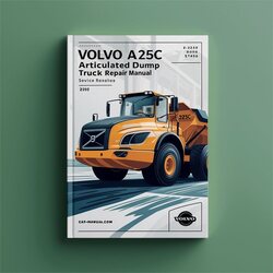 Volvo A25C Articulated Dump Truck Service Repair Workshop Manual PDF