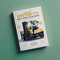 Hyster E135 (w60xt W80xt) Forklift W60XT W80XT Service Repair Workshop Manual PDF