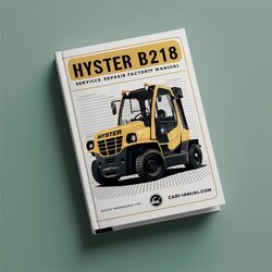 Hyster B218 (W40Z) Forklift W40Z Service Repair Workshop Manual PDF
