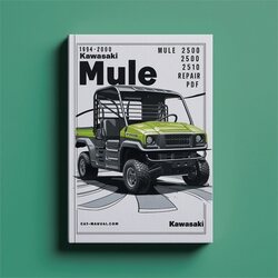 1994-2000 Kawasaki KAF620 Mule 2500 2510 2520 UTV Service Repair Workshop Manual PDF