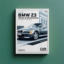 2000 BMW Z3 Service & Repair Manual Software 