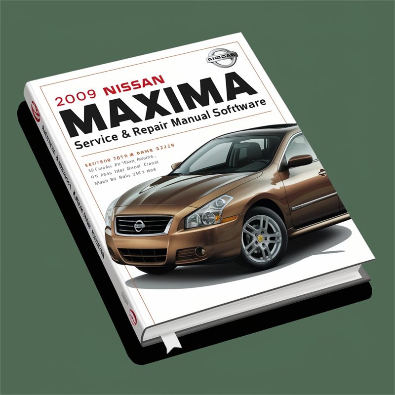 2009 Nissan Maxima Software Service Repair Workshop Manual PDF