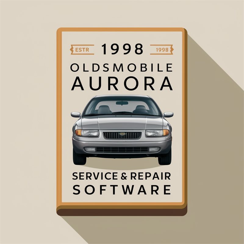 1998 Oldsmobile Aurora Software Service Repair Workshop Manual PDF