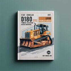 Fiat Kobelco D180 PS Power Steering LGP Crawler Dozer Service Repair Workshop Manual PDF