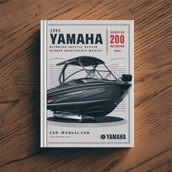 1995 Yamaha 200 Txrt Outboard Service Repair Workshop Manual PDF
